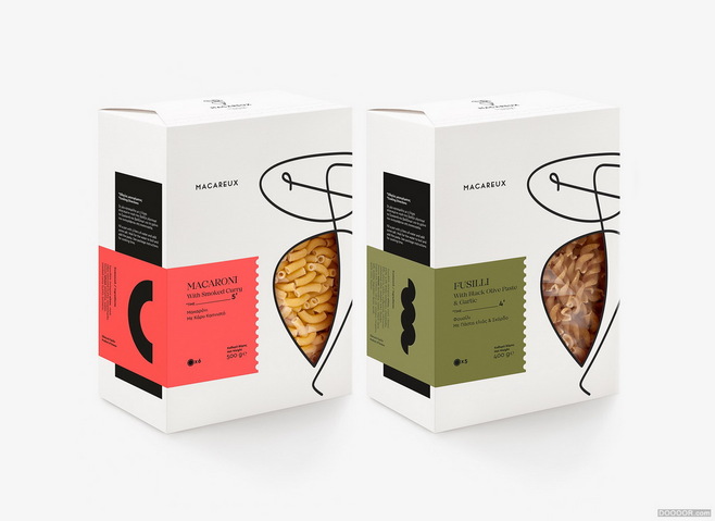 MACAREUX 面條食品包裝盒設計 專業(yè)代辦服務，讓美味與美學交融